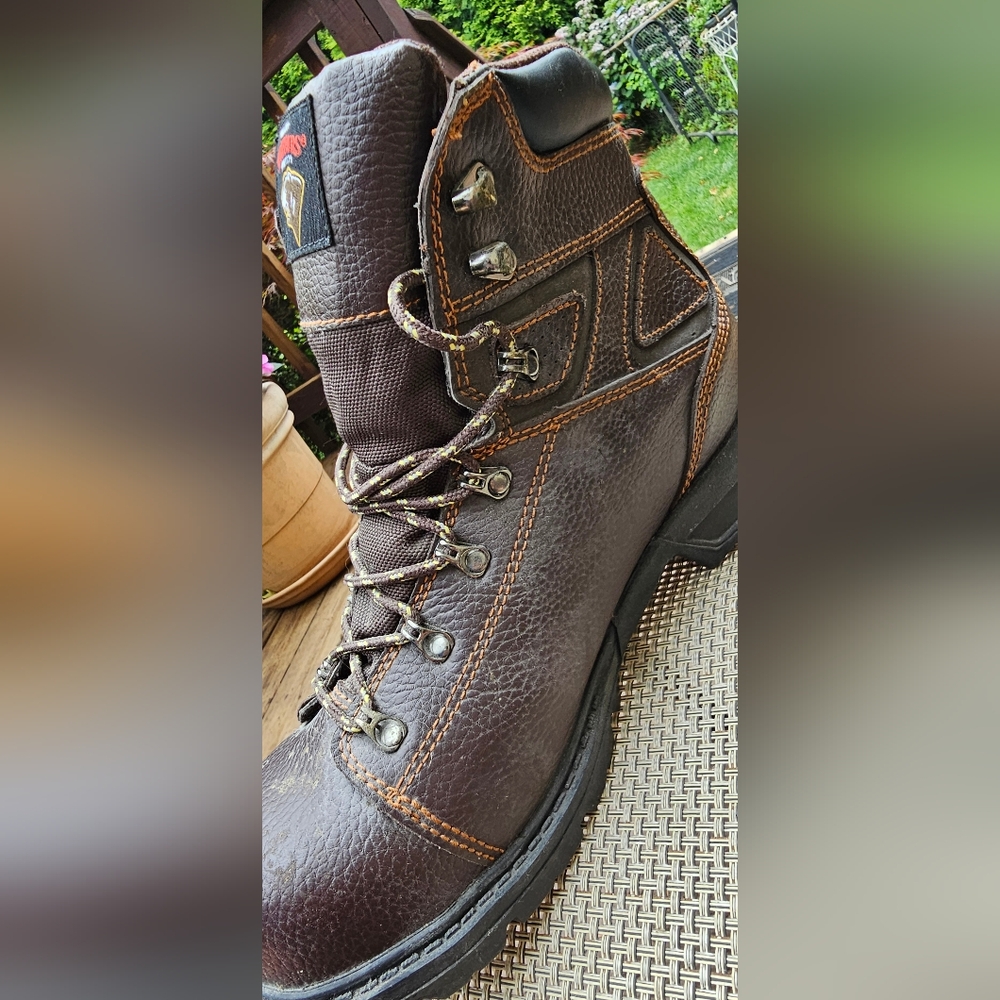 Herman Boots |Survivors Men’s Steel Toe Work Boots| 11 |Waterproof Brown…